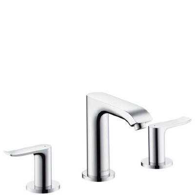 Смеситель для умывальника на три отверстия HANSGROHE MetrisWTA 31083000 