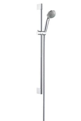 Душевой гарнитур Hansgrohe Crometta 85 27652000 хром штанга 66.9 см, шланг пластиковый 160 см 