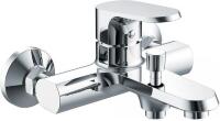Смеситель Bravat Pure F6105161C-01 для ванны с душем, однорычажный, хром