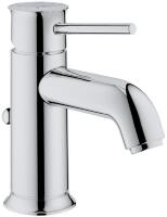 Смеситель для раковины GROHE BauClassic с донным клапаном, однорычажный, хром