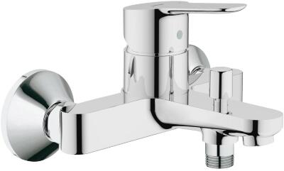 Смеситель для ванны GROHE BauEdge однорычажный, хром, длина излива 16.6 см 
