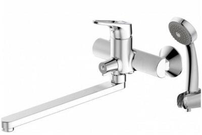 Смеситель для ванны c длинным изливом с аксессуарами Bravat Drop-D F648162C-LB-RUS 